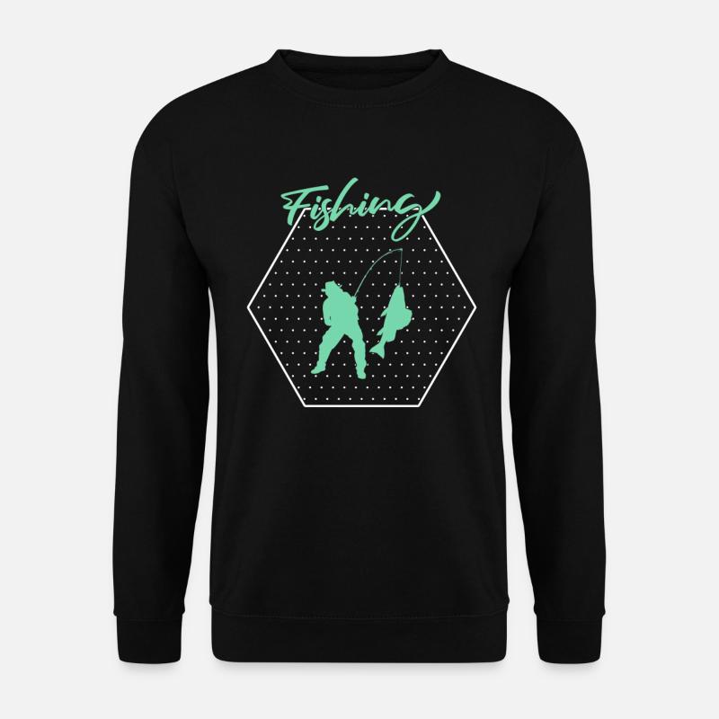 Angling - Unisex Sweatshirt - black