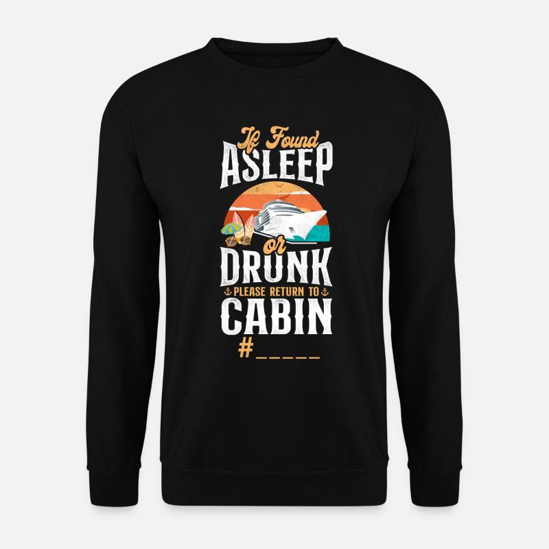 Cruise Ship Vacation Friends - Unisex Sweatshirt - black