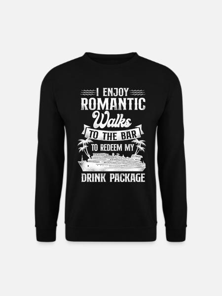 Cruise Ship Vacation Vintage I - Unisex Pullover - Schwarz
