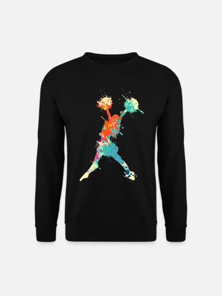Cheerleading Cheerleader - Unisex Pullover - Schwarz