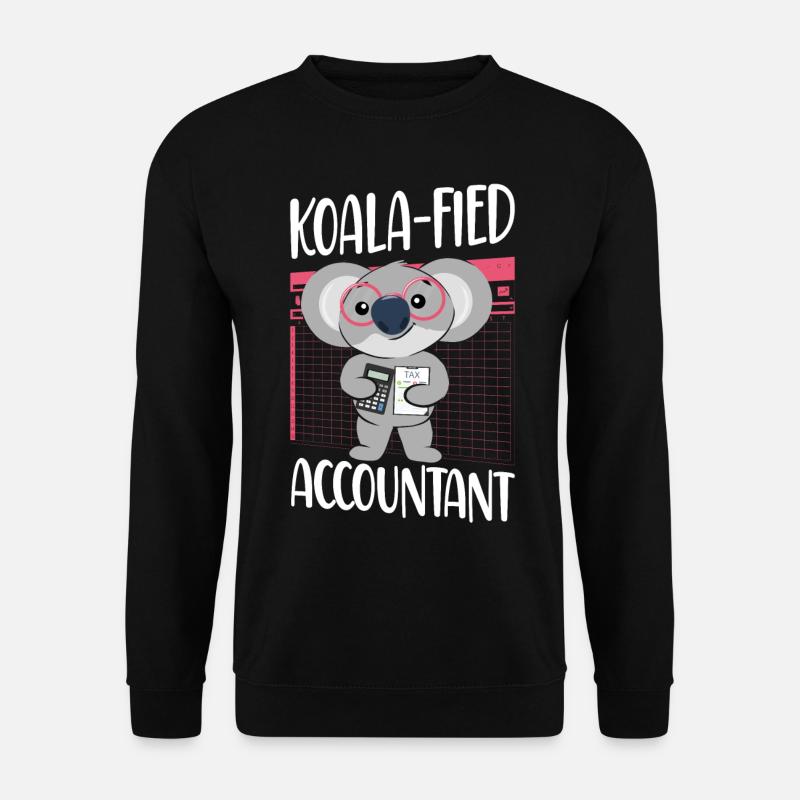 Accountant Bookkeeper Accounting - Unisex Pullover - Schwarz