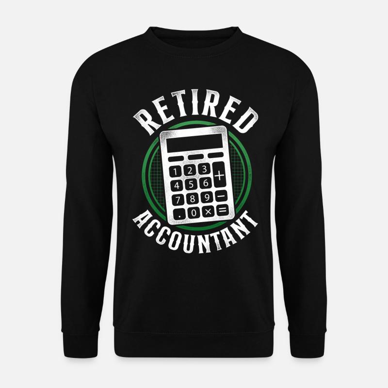 Accountant Bookkeeper Accounting - Unisex Sweatshirt - black