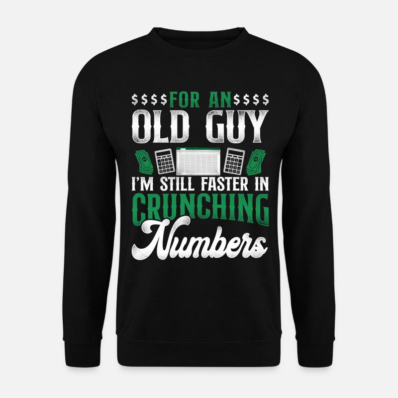 Accountant Bookkeeper Accounting - Unisex Sweatshirt - black