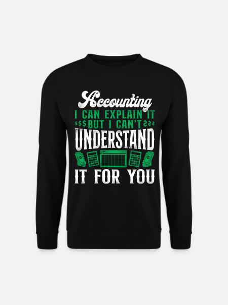 Comptable Comptable Comptable Comptabilité - Sweat-shirt Unisexe - noir