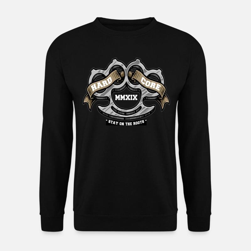 Totenkopf Tot Skelett - Unisex Pullover - Schwarz