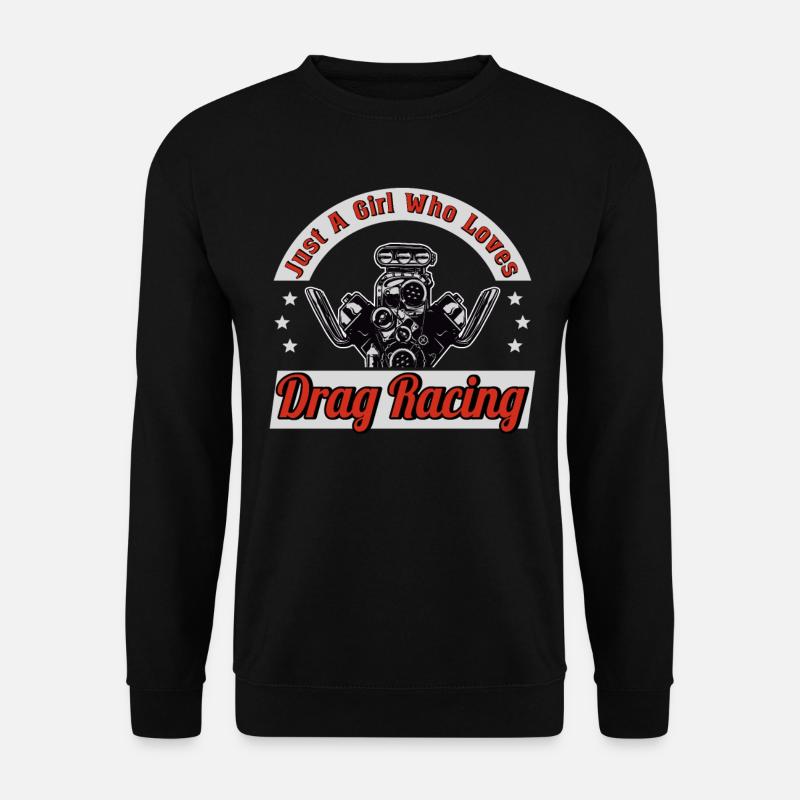 Rennfahrer Rennwagen Tuning Rennsport Motorsport - Unisex Pullover - Schwarz
