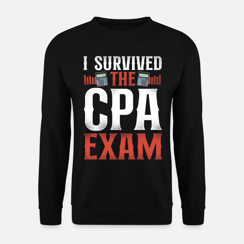 Accountant Bookkeeper Accounting - Unisex Pullover - Schwarz