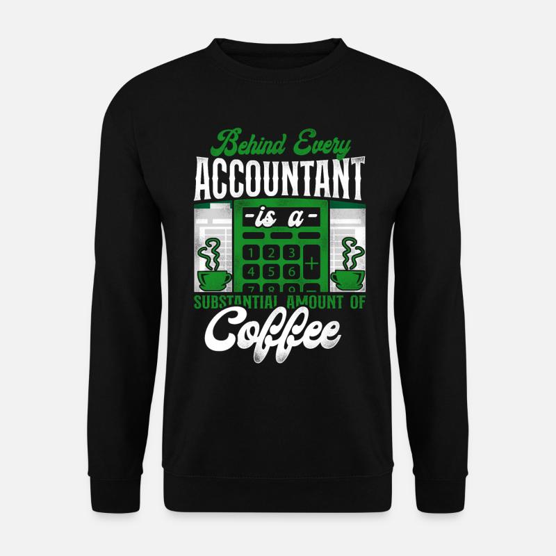 Accountant Bookkeeper Accounting - Unisex Sweatshirt - black