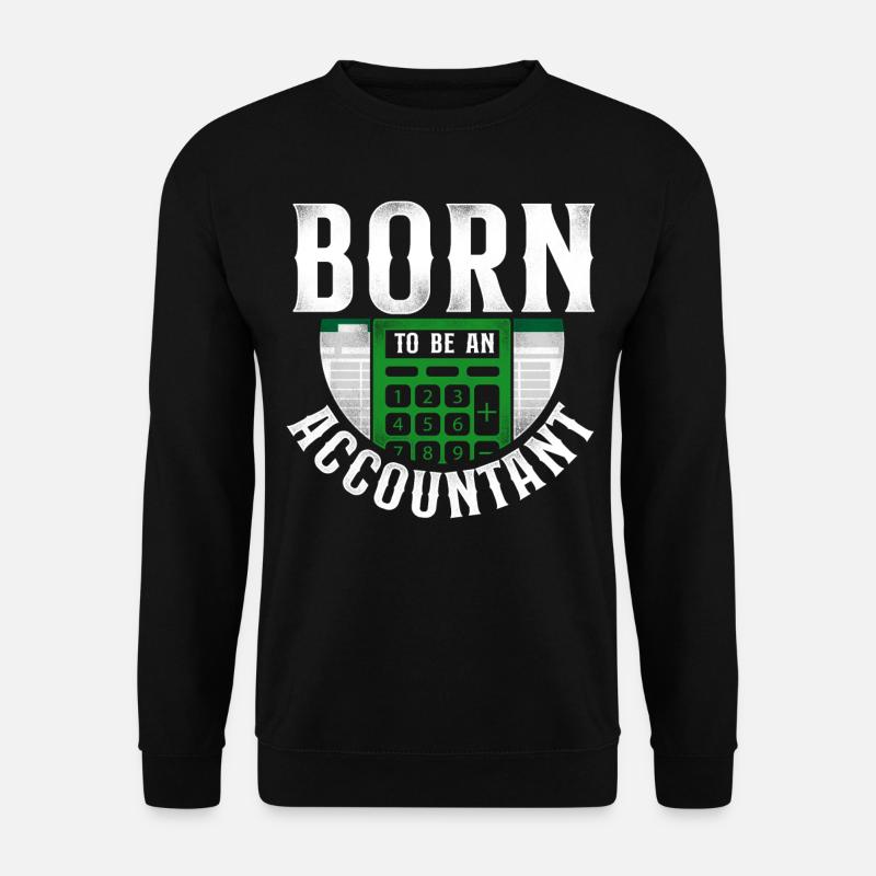 Accountant Bookkeeper Accounting - Unisex Pullover - Schwarz