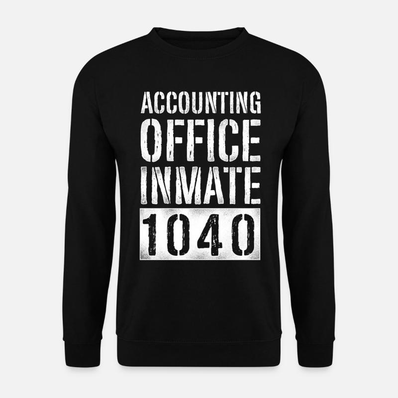Accountant Bookkeeper Accounting - Unisex Sweatshirt - black