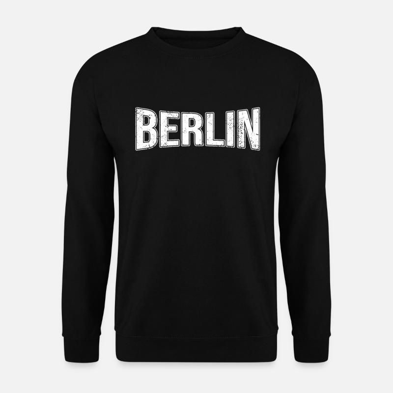 Berlin - Unisex Pullover - Schwarz