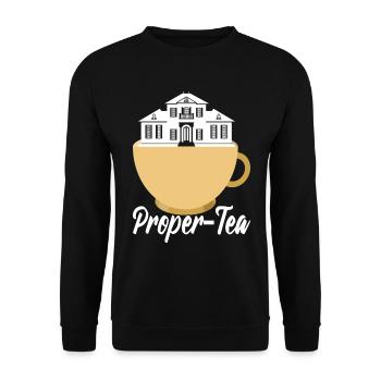 Marqueur immobilier Markler Immobilien - Sweat-shirt Unisexe - noir - Devant - Alina (178cm) & Michal (187cm)