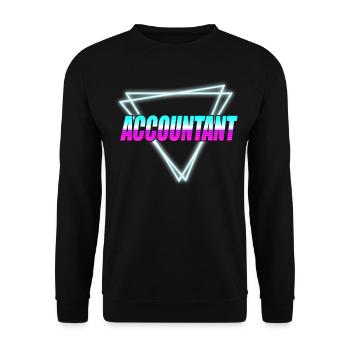 Comptable Comptable Comptable Comptabilité - Sweat-shirt Unisexe - noir - Devant - Alina (178cm) & Michal (187cm)
