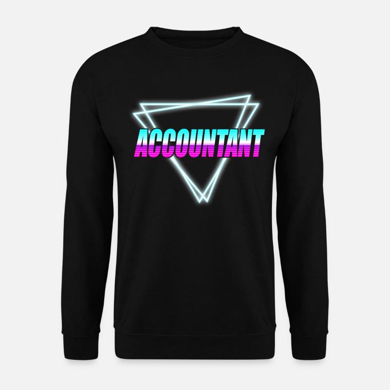 Accountant Bookkeeper Accounting - Unisex Sweatshirt - black