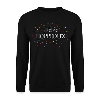 Düsseldorf Konfetti Karneval Närrin Kostümersatz - Unisex Pullover - Schwarz - Vorne - Alina (178cm) & Michal (187cm)