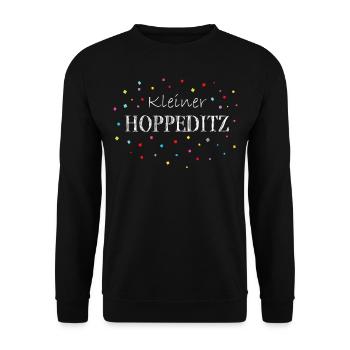 Düsseldorf Konfetti Karneval Narr Kostümersatz - Unisex Pullover - Schwarz - Vorne - Alina (178cm) & Michal (187cm)