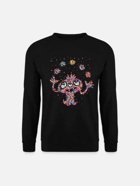 Karneval Fasching 5. Jahreszeit Kostümersatz - Unisex Pullover - Schwarz