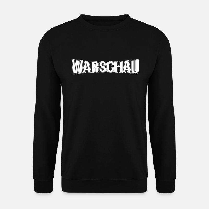Varsovie - Sweat-shirt Unisexe - noir