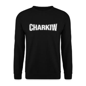 Charkiw - Unisex Pullover - Schwarz - Vorne - Alina (178cm) & Michal (187cm)