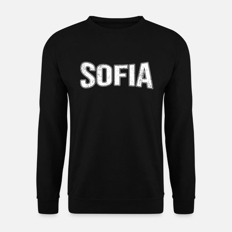 Sofia - Sweat-shirt Unisexe - noir