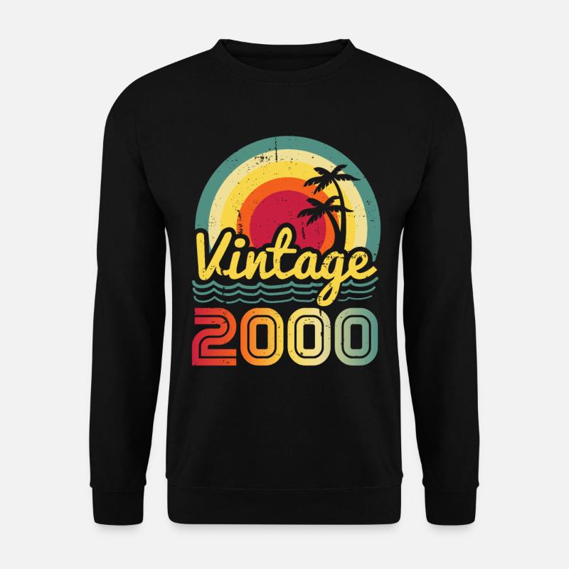 2000 - Unisex Pullover - Schwarz