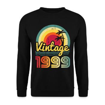 1999 - Unisex Sweatshirt - black - Front - Alina (178cm) & Michal (187cm)