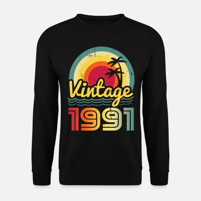 1991 - Unisex Pullover - Schwarz