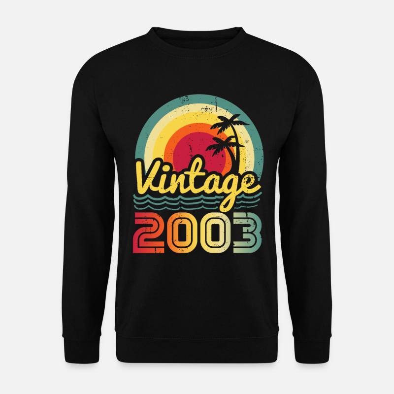 2003 - Unisex Pullover - Schwarz