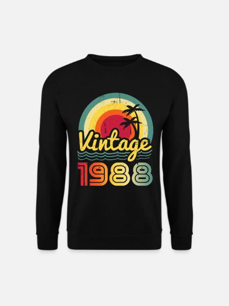 1988 - Unisex Sweatshirt - black