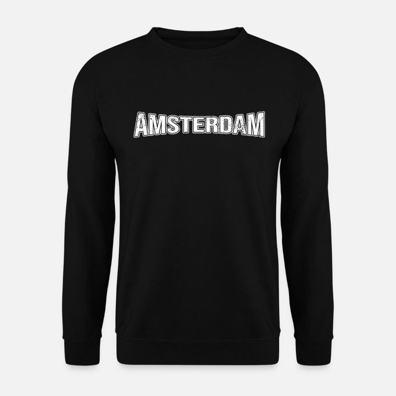 Amsterdam - Unisex Sweatshirt - black