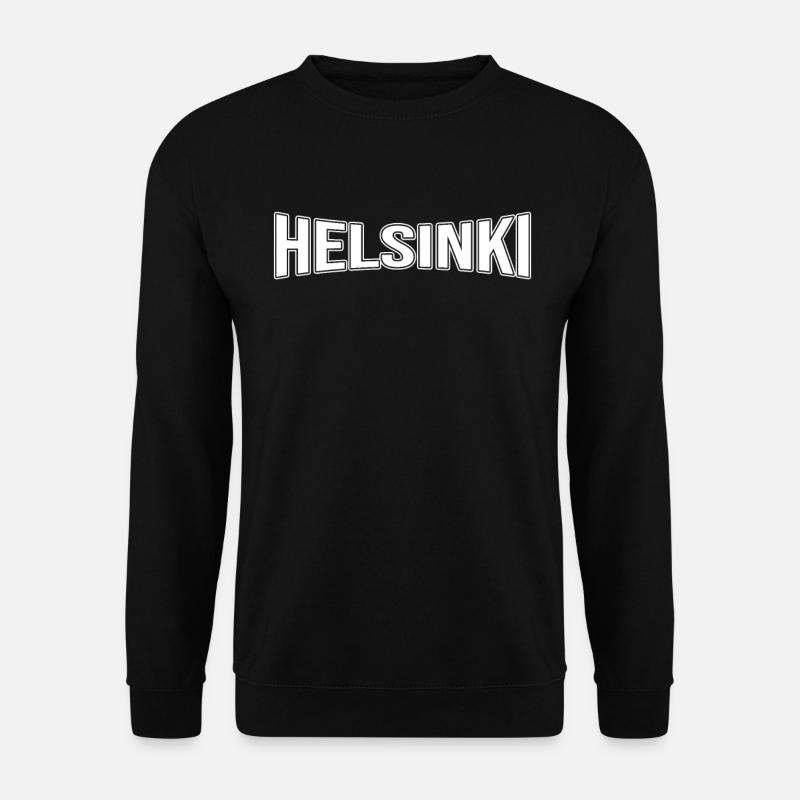 Helsinki - Unisex Sweatshirt - black