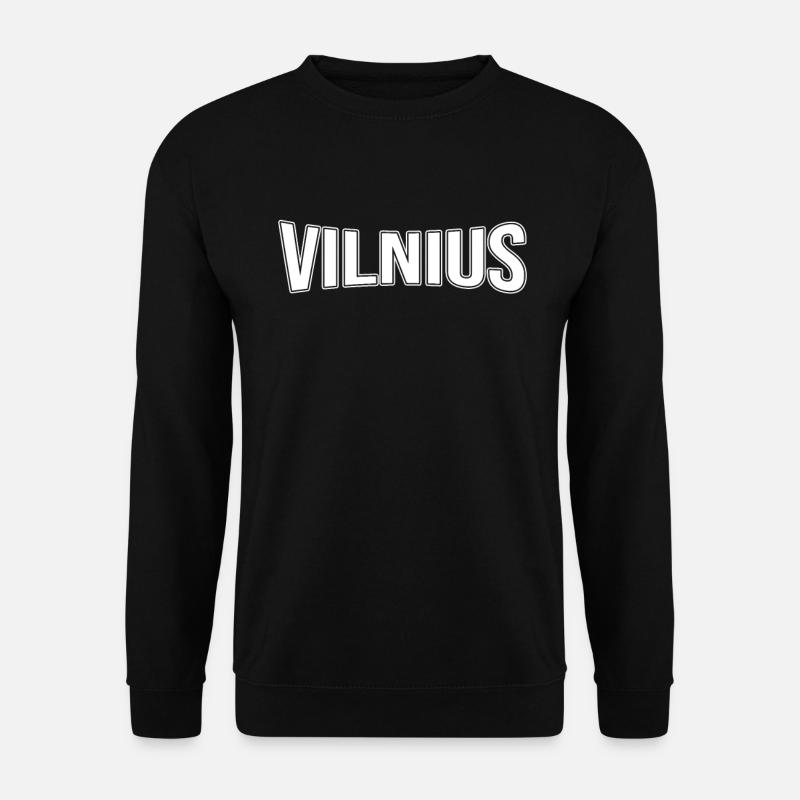 Vilnius - Unisex Sweatshirt - black