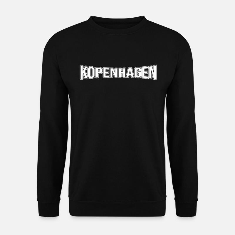 Kopenhagen - Unisex Pullover - Schwarz