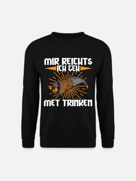 Wikinger Odin Germanen - Unisex Pullover - Schwarz