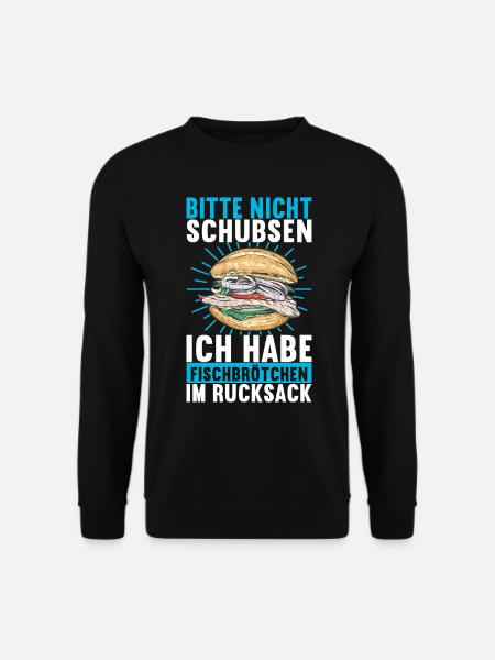 Ostsee Heimat Norddeutschland - Unisex Pullover - Schwarz