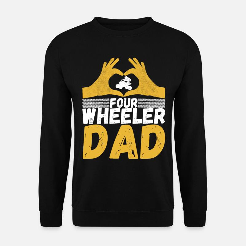 Quad Bike Quadfahrer - Unisex Pullover - Schwarz