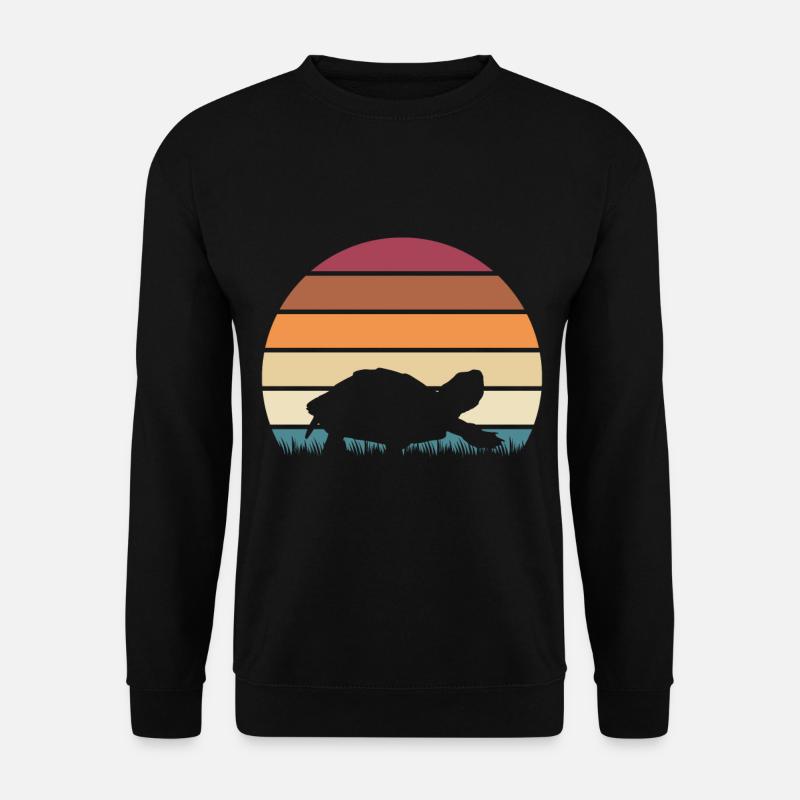 Schildkröte - Unisex Pullover - Schwarz