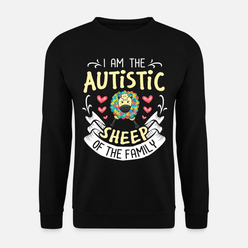 Autism - Unisex Sweatshirt - black
