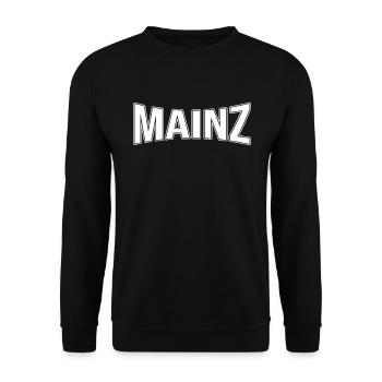 Mainz - Unisex Pullover - Schwarz - Vorne - Alina (178cm) & Michal (187cm)