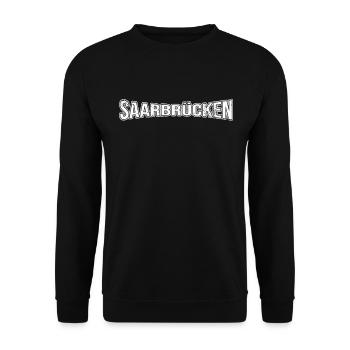 Sarrebruck - Sweat-shirt Unisexe - noir - Devant - Alina (178cm) & Michal (187cm)