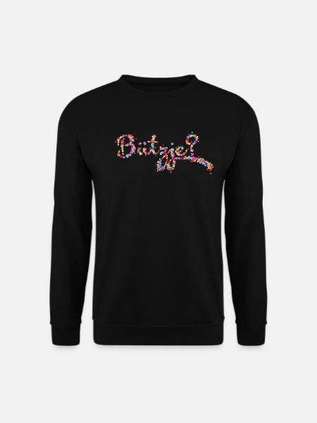 Bützje Kölsch Köln Karneval Fasching Konfetti - Unisex Pullover - Schwarz
