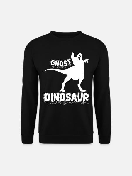 Halloween Ghost Dino I Funny Halloween Ghost Dinos - Unisex Pullover - Schwarz