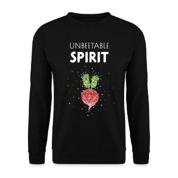 Radieschen Beet Kostümersatz Karneval Fasching - Unisex Pullover - Schwarz - Vorne - Alina (178cm) & Michal (187cm)