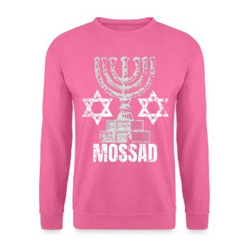 Mossad Israël Renseignement israélien Tel Aviv - Sweat-shirt Unisexe - rose - Devant