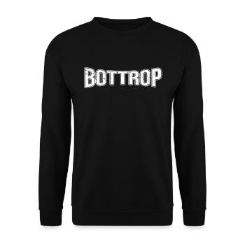 Bottrop - Unisex Pullover - Schwarz - Vorne - Alina (178cm) & Michal (187cm)