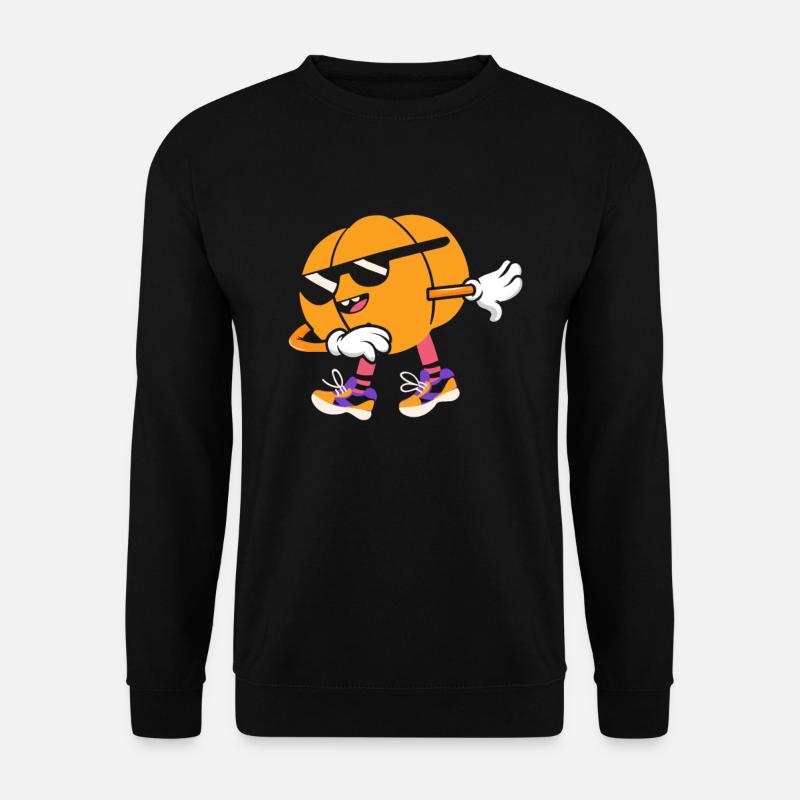 Halloween Dabbing Pumpkin Funny Dab Dance Pumpkin - Unisex Pullover - Schwarz