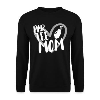 Golf Spieler Spruch Geschenkidee - Unisex Pullover - Schwarz - Vorne - Alina (178cm) & Michal (187cm)