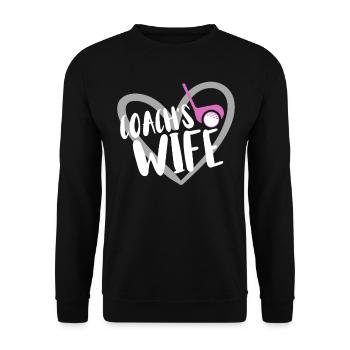 Golf Spieler Spruch Geschenkidee - Unisex Pullover - Schwarz - Vorne - Alina (178cm) & Michal (187cm)