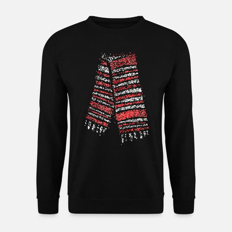 Köln Kölner Rot Weiß Karneval Konfetti Fußball - Unisex Pullover - Schwarz