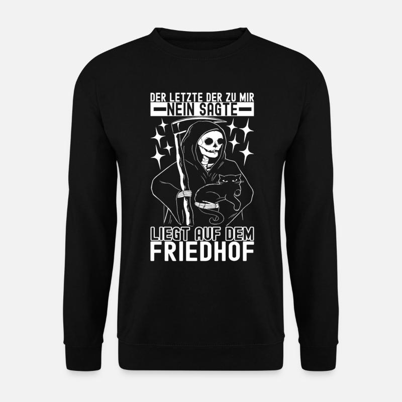 Lustige Sprüche Sarkasmus - Unisex Pullover - Schwarz